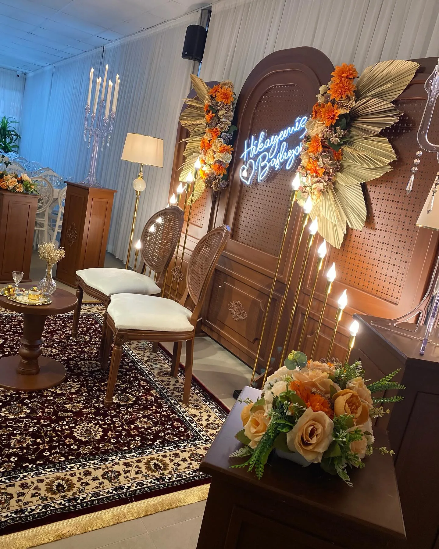 Liana Event sıcak dekor düzeni